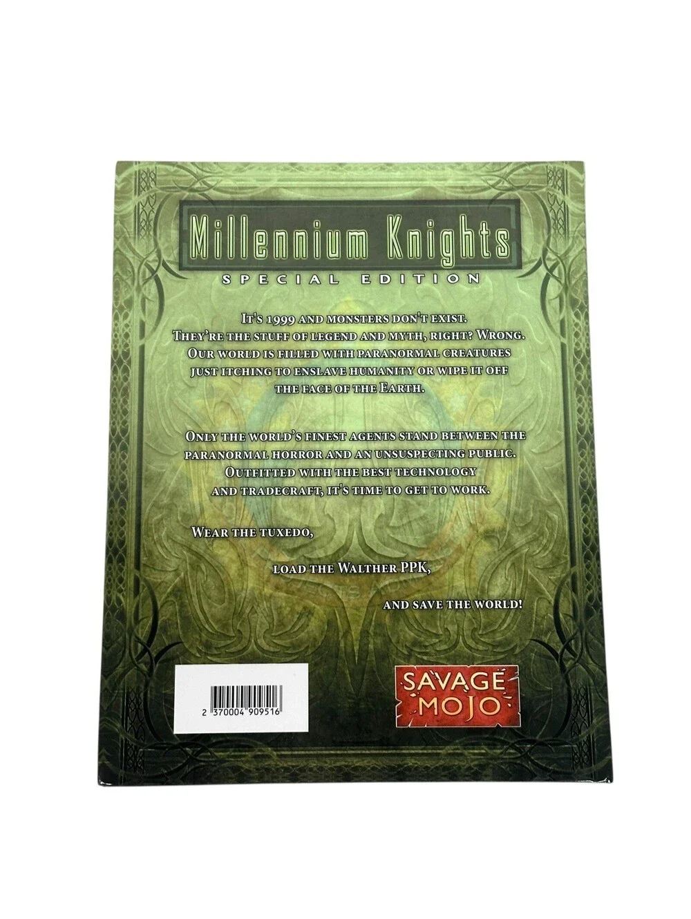 Savage Mojo RPG's Millennium Knights (Savage Worlds) NM